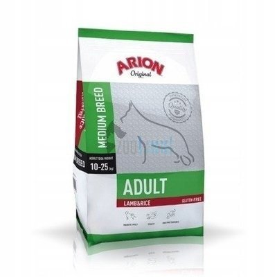 ARION Original Adult Medium Breed Lamb & Rice 12kg + Überraschung für den Hund