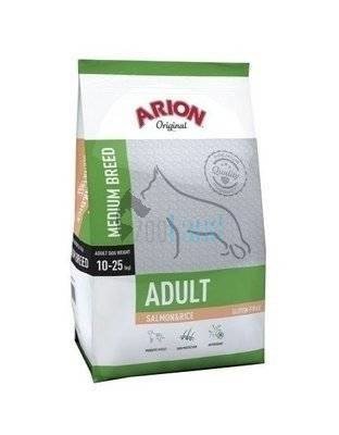 ARION Original Adult Medium Breed Salmon & Rice 12kg + Überraschung für den Hund