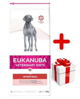 EUKANUBA Veterinary Diets Intestinal 12kg+Überraschung für den Hund