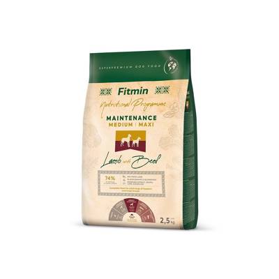 FITMIN Medium Maintenance Lamb&Beef 2x2,5kg