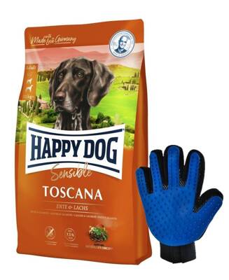 Happy Dog Supreme Toscana 12,5kg + Kämm Handschuh GRATIS!