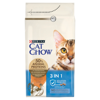 PURINA Cat Chow Special Care 3w1 1,5kg + Überraschung für die Katze