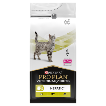 PURINA Veterinary PVD HP Hepatic Cat 1.5kg + Überraschung für die Katze