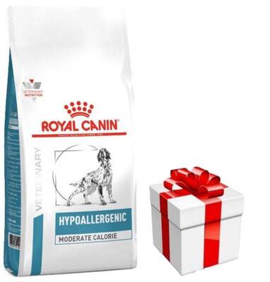 ROYAL CANIN Hypoallergenic Moderate Calorie HME23 7kg + Überraschung für den Hund