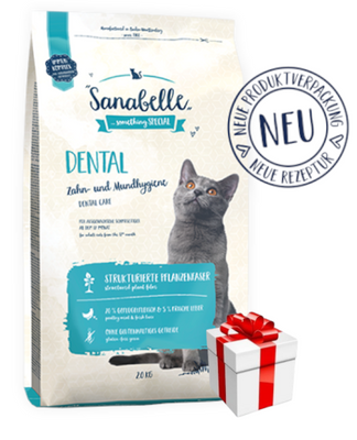 Sanabelle Dental 10kg+ überraschung für die Katze 