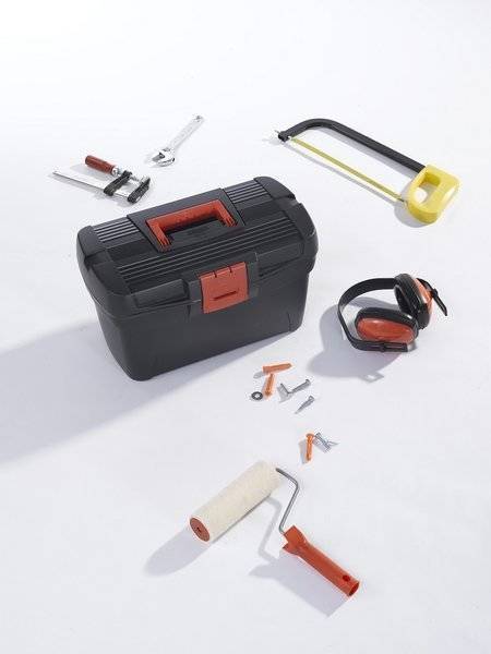 Curver Herobox 16" Werkzeugbox Werkzeugkiste Werkzeugkasten Kunststoff 2 Stk 