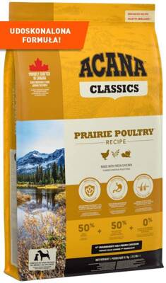 ACANA Classics Prairie Poultry 9,7kg + Überraschung für den Hund