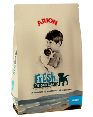 ARION Fresh Junior 12kg + Überraschung für den Hund