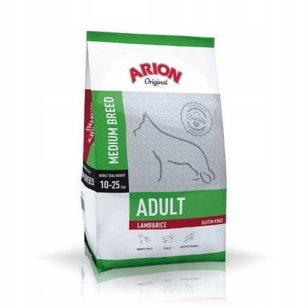 ARION Original Adult Medium Breed Lamb & Rice 12kg