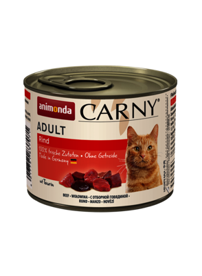 Animonda Cat Carny Adult Rind Pur 6x200g 