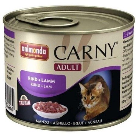 Animonda Cat Carny Adult Rind und Lamm 6x200g 