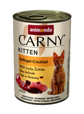 Animonda Cat Carny Kitten Geflügel Cocktail 6x400g 