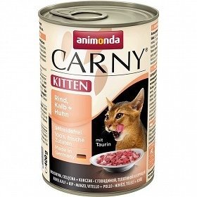 Animonda Cat Carny Kitten Rind, Kalb und Huhn 400g 