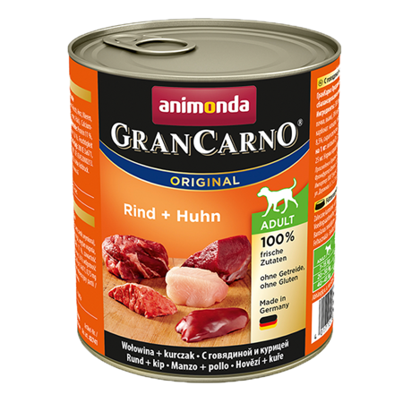 Animonda Dog Animonda GranCarno Adult Rind und Huhn 800g