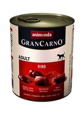 Animonda Dog GranCarno Adult Rind Pur 6x800g
