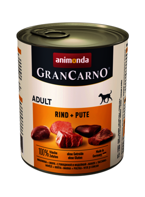 Animonda Dog GranCarno Adult Rind & Pute 12x800g