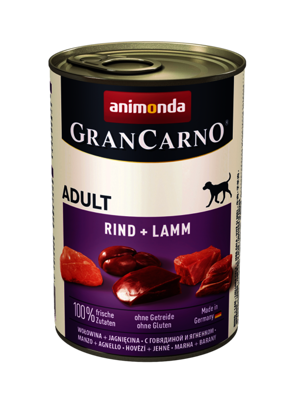 Animonda Dog GranCarno Senior Rind und Lamm 6x400g 