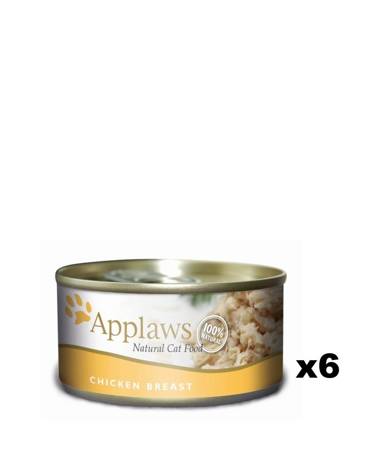 Applaws Cat Chicken Breast 6x156g