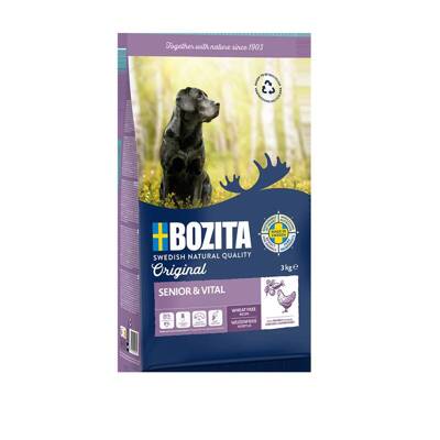 BOZITA Senior 3kg + Überraschung für den Hund