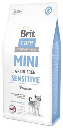 BRIT CARE Mini Grain-Free Sensitive 2kg + Überraschung für den Hund