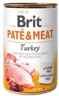BRIT PATE & MEAT TURKEY 400g