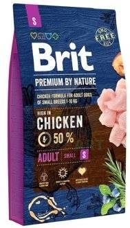 BRIT Premium By Nature Adult S 8kg + Überraschung für den Hund