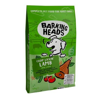 Barking Heads Chop Lickin' Lamb für alle erwachsenen Hunde 12kg