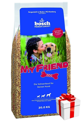 Bosch My Friend 20kg+Überraschung für den Hund