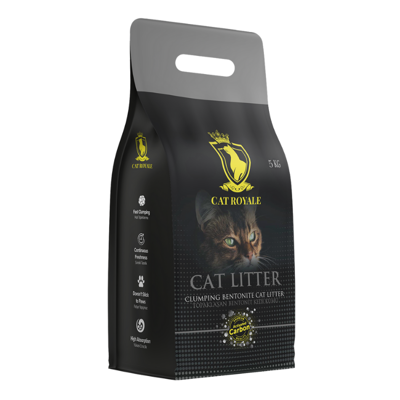 Cat Royale Activated Carbon Bentonitstreu 5kg