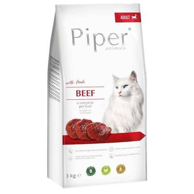 DOLINA NOTECI Piper Animals mit Rind für Katzen 3kg