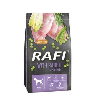 DOLINA NOTECI Rafi Trockenfutter für Hund - mit Kaninchen 10kg