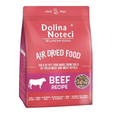 DOLINA NOTECI Superfood Rindfleisch - Trockenfutter für Hunde 5kg