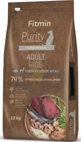 FITMIN Purity Adult Fish, Venison & Rice 12kg