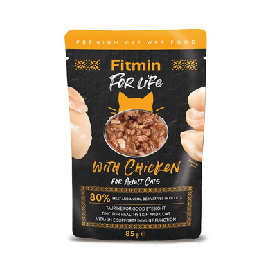 Fitmin Cat For Life Adult Chicken 85g
