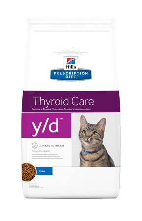 HILL'S PD Prescription Diet Feline y/d 1,5kg + Überraschung für die Katze