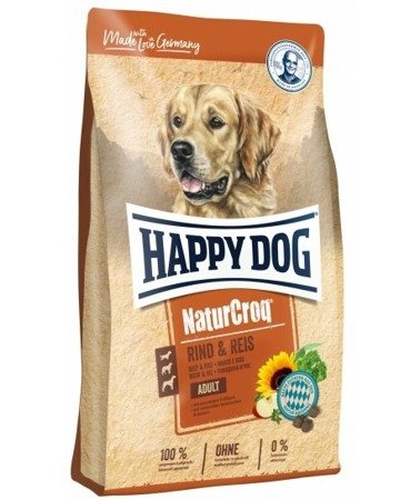 Happy Dog NaturCroq Rindfleisch und Reis 15kg