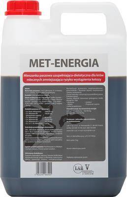 LAB-V Met-Energia - Ergänzungs- und Diätfuttermittel für Milchkühe zur Verringerung des Ketoserisikos 20kg