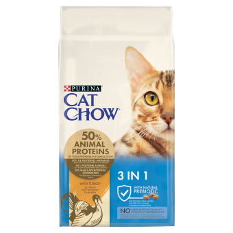 PURINA Cat Chow Special Care 3 in 1 15kg + Überraschung für die Katze