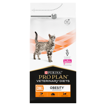 PURINA Veterinary PVD OM Obesity Management Cat 1,5kg + Überraschung für die Katze