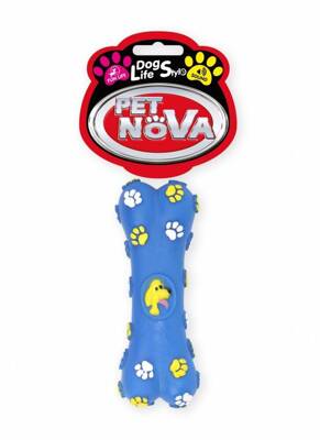 Pet Nova DOG LIFE STYLE Gummiknochen 15cm Farbe blau