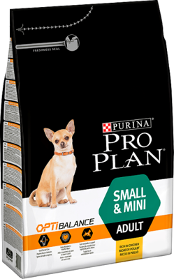 Purina Pro Plan Small & Mini Adult Optibalance, 7kg + Dolina Noteci 150g
