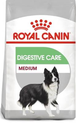 ROYAL CANIN CCN Medium Digestive Care 12kg Trockenfutter für ausgewachsene Hunde mittlerer Rassen mit empfindlichem Verdauungstrakt