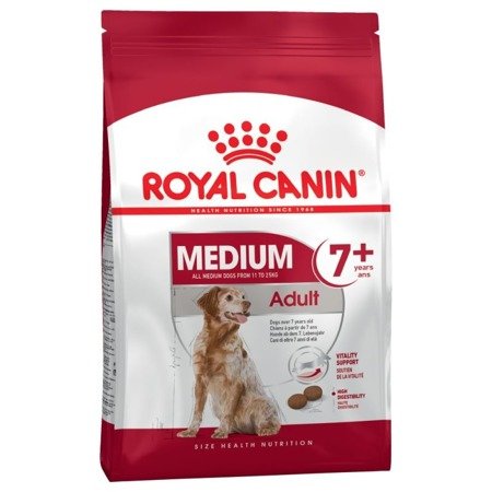 ROYAL CANIN Medium Adult 7+ 15kg+Überraschung für den Hund