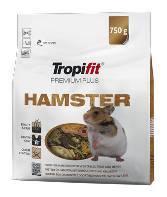 TROPIFIT Premium Plus HAMSTER 750g - für Hamster