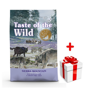 Taste of the Wild Sierra Mountain 2kg + Überraschung für den Hund