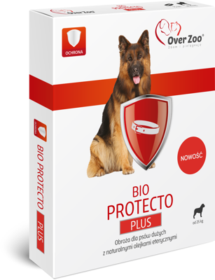 Über Zoo Halsband BIO PROTECTO Plus für große Hunde 75cm