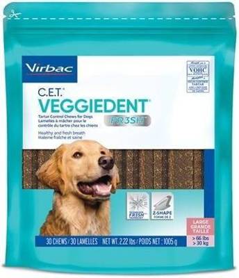 Virbac Veggiedent Fresh Bite L (>30kg) 2x15St. 