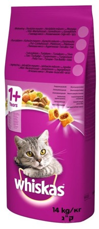 Whiskas Adult Rind und Karotte 14kg + GIMBORN Gim Cat Paste Multi-Vitamin 50g -3% billiger!!!