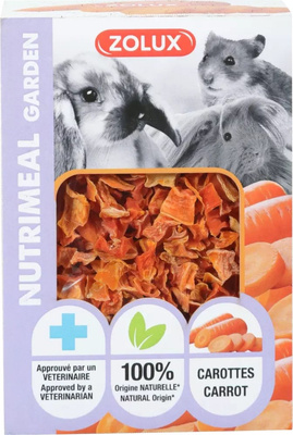 ZOLUX NUTRIMEAL3 GARDEN Treat mit Karotten 3x40 g + ZOLUX NUTRIMEAL 3 mix für Meerschweinchen 800 g GRATIS