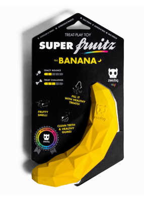 Zee Dog Super Banana Hundespielzeug